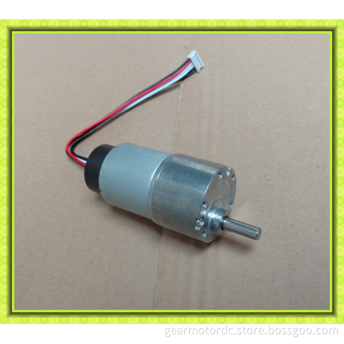 low rpm encoder 24v gear motor with mini dc gearbox